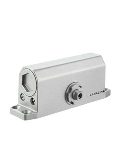LAWAZIM Automatic Door Closer -40kg - Heavy Duty Single Arm Surface Mounted and Overhead Mounted Self-Closing Durable Steel Hydraulic Door Closer for Residential Glass Doors and Wooden Doors and Gates  - Image 2