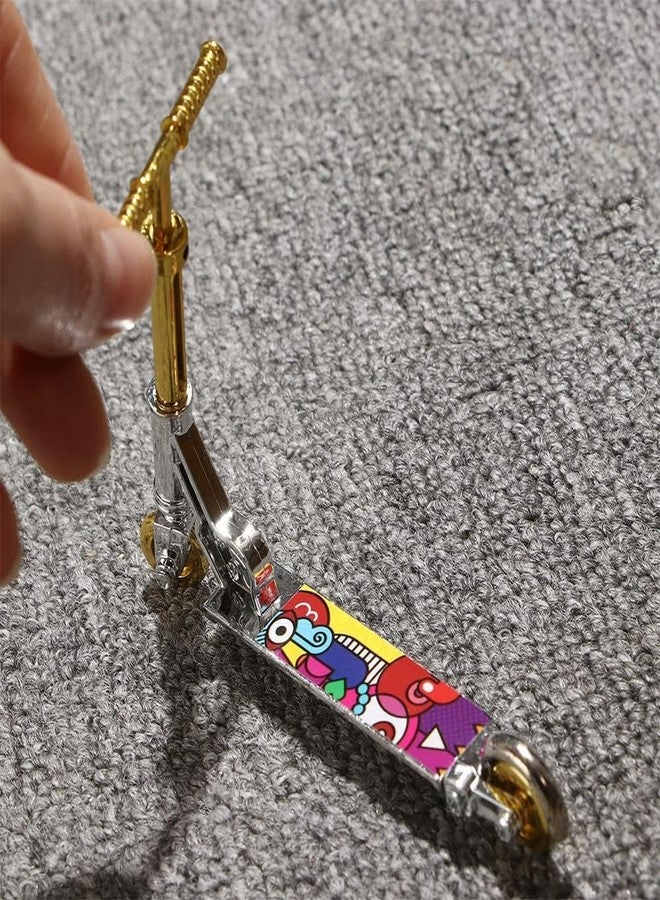 DPWOUM Mini Two Wheel Toys Tiny Fingerboard Scooters, Mini Finger Skateboards Toy, Finger Scooter Fingertip Movement Skateboard for Finger Training Finger Boards and Finger Bikes - Image 3