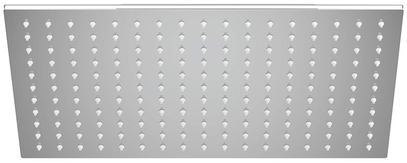 AURIGA Overhead Rain Shower | 365mm x 225mm | Rectangle shape | Single Flow | Easy Clean Silicon Nozzles | Stainless Steel 304 | Corrosion Resistant | Easy Installation | 100% openable | SMR260 - Image 1