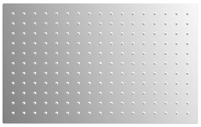 AURIGA Overhead Rain Shower | 365mm x 225mm | Rectangle shape | Single Flow | Easy Clean Silicon Nozzles | Stainless Steel 304 | Corrosion Resistant | Easy Installation | 100% openable | SMR260 - Image 2