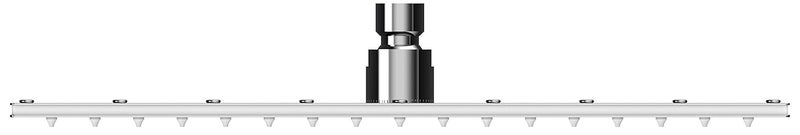 AURIGA Overhead Rain Shower | 365mm x 225mm | Rectangle shape | Single Flow | Easy Clean Silicon Nozzles | Stainless Steel 304 | Corrosion Resistant | Easy Installation | 100% openable | SMR260 - Image 3