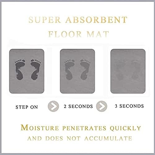 SKVM Water Absorbent mat for Bathroom Kitchen Floor Door Entrance Anti Slip Floor Foot Anti Skid Bathroom Shower mat (Design 18) - Image 3