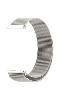 Premium Power Huawei Watch Fit 3 Compatible Bracelet, Metal Mesh Design Stainless Steel Replacement Bracelet With Magneti Silverc Closure For Men And Women Starlight