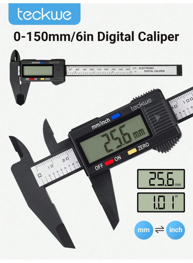 Digital electronic ruler for measuring in calibers, electronic micrometer, 0-6 inches / 0-150 mm - Image 4