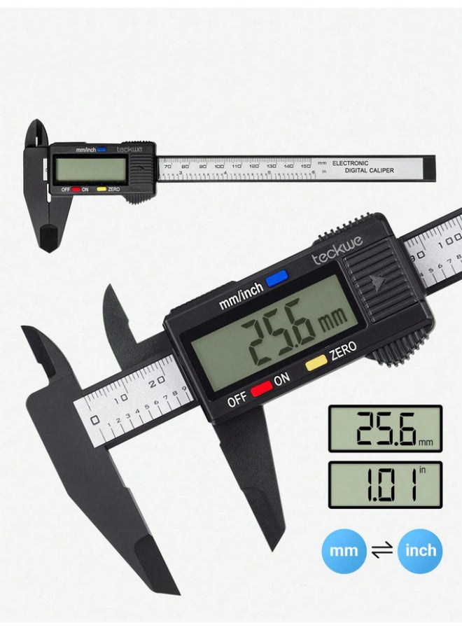 Digital electronic ruler for measuring in calibers, electronic micrometer, 0-6 inches / 0-150 mm - Image 1