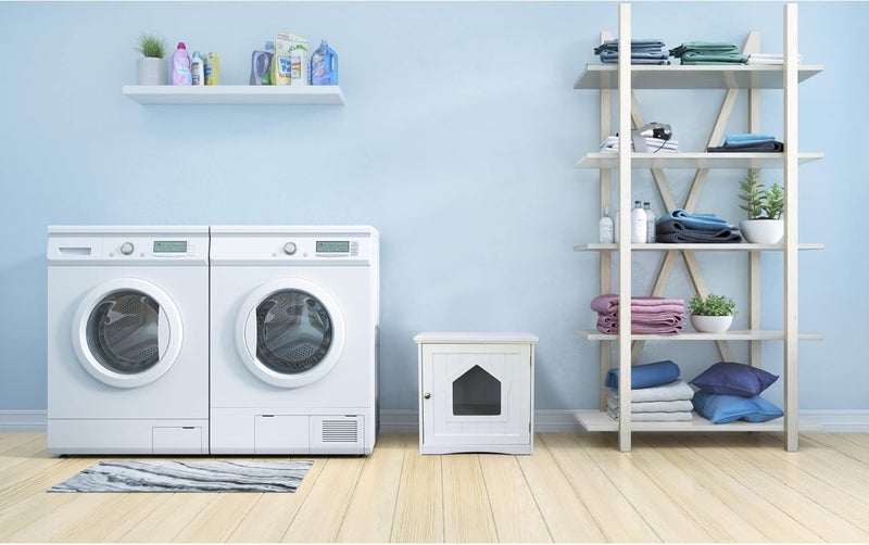 Trixie بيت تواليت القطط من تريكسى - أبيض (49 x 51 سم) - Image 2