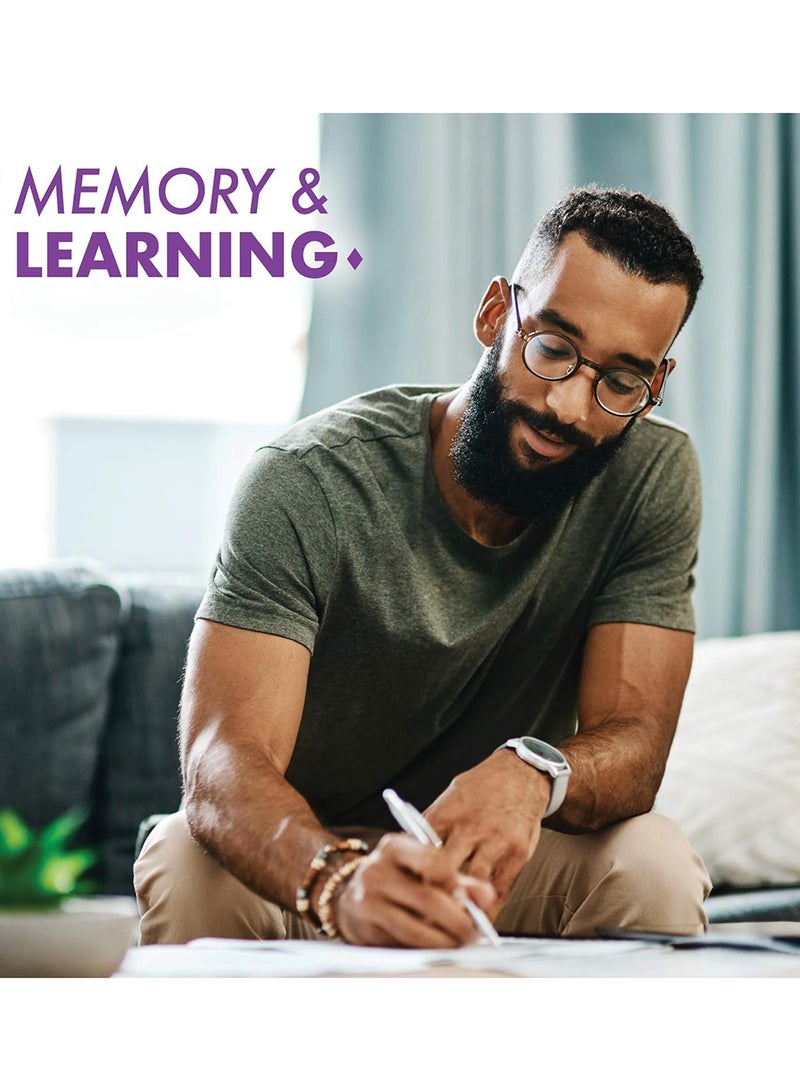 بلو بونيه التغذية المغنيسيوم لثريونات للوظيفة الإدراكية والمزاج، خالي من الصويا، 90 كبسولة نباتية، 30 حصة - Image 3