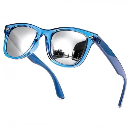 SIPHEW Polarized Sunglasses for Women & Men - UV400 Mirrored Beach Eyewear, Designer Unisex Fashion Sunglasses Medium Fit - Image 1