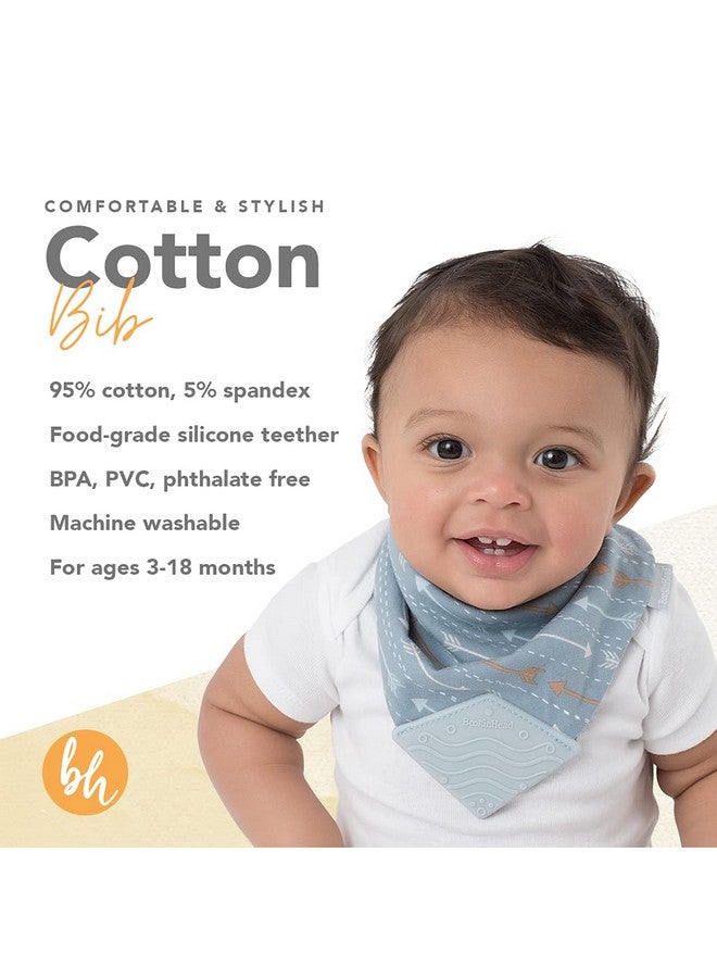 BooginHead Cotton Baby Bandana Teething Bib 2Pack Camouflage - Image 5