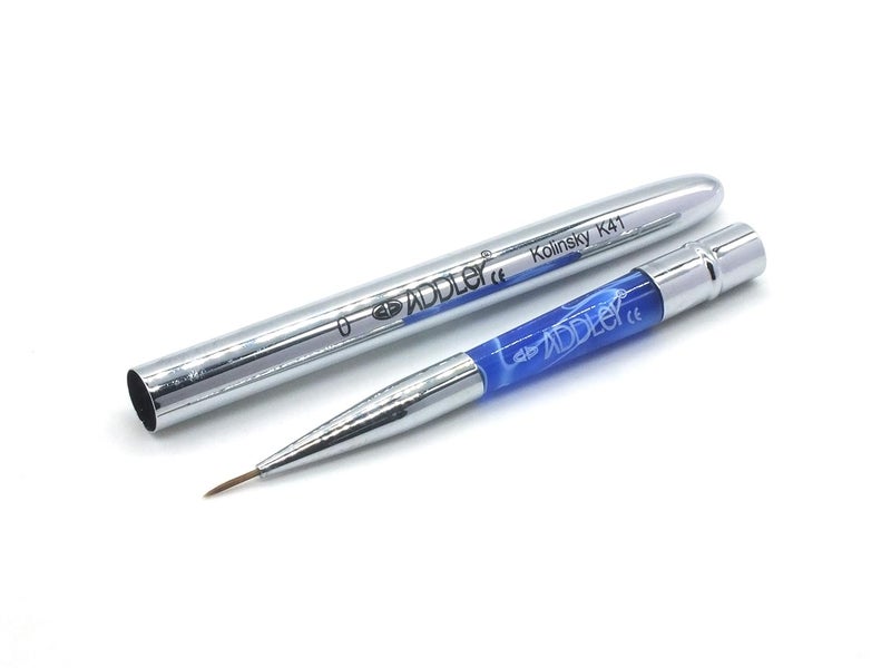 ADDLER Brushes Professional Artist Natural Hair Fine Make Up Eyeliner Eye Shadow Foundation Film Face Models Work Liquid Cream Power Formula Qty1 Assorted Colour Size0STRENGTH - Image 1