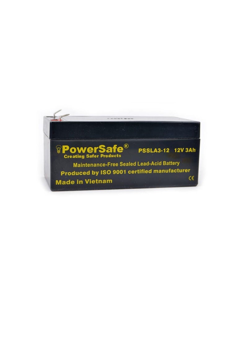 Powersafe PowerSafe Sealed Lead Acid Battery 12V-3Ah PSSLA 3-12  - Image 2