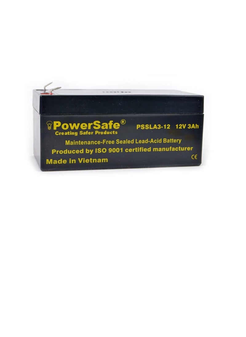 Powersafe PowerSafe Sealed Lead Acid Battery 12V-3Ah PSSLA 3-12  - Image 1