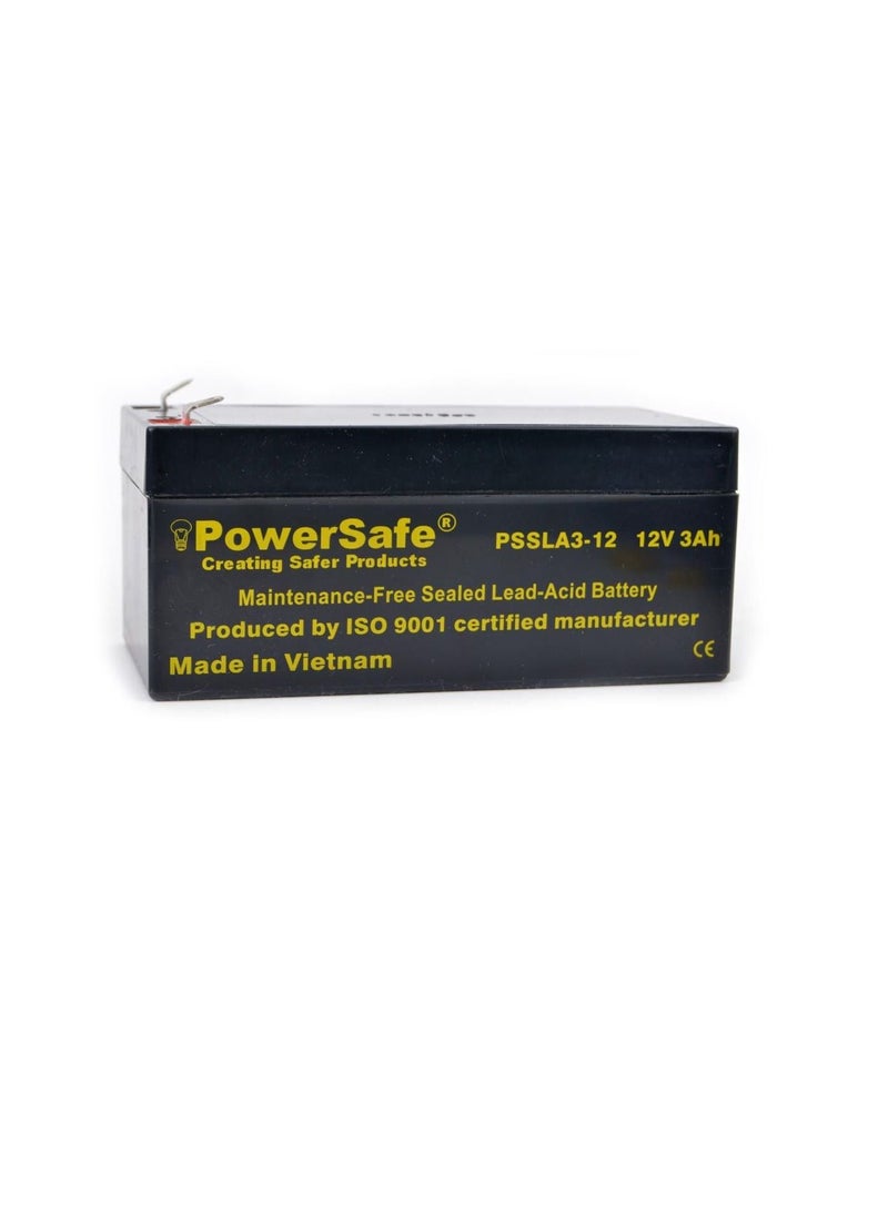 Powersafe PowerSafe Sealed Lead Acid Battery 12V-3Ah PSSLA 3-12  - Image 3