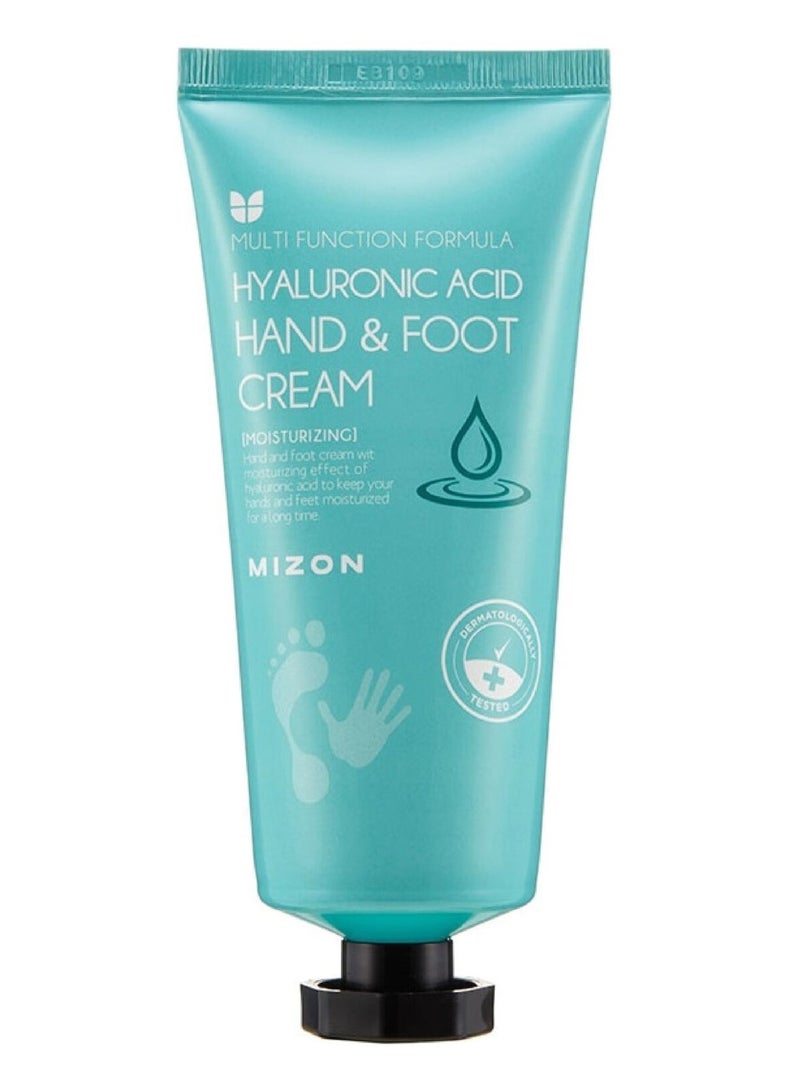 Mizon Hyaluronic Acid Hand and Foot Cream Multi Function Formula 100ml - Image 1