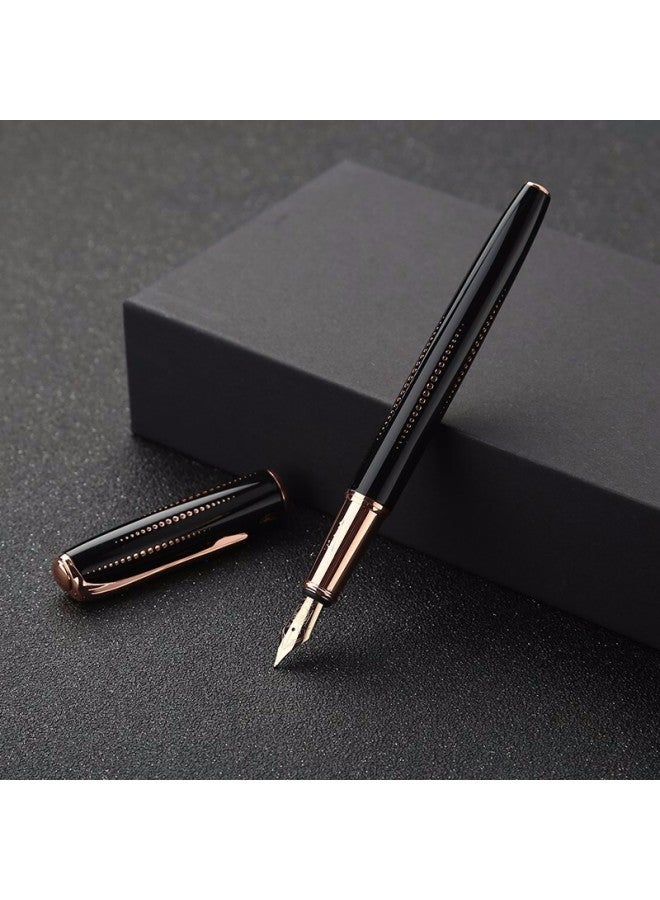 Pimio Starry Night Series Fountain Pen Adult Calligraphy Ink Pen Business Graduation Gift Men Women Signature Pen Student Calligraphy Gift Pen Starry Night Black - Image 1