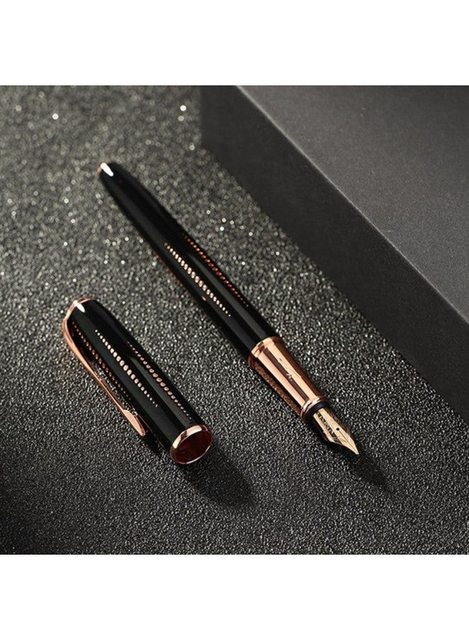 Pimio Starry Night Series Fountain Pen Adult Calligraphy Ink Pen Business Graduation Gift Men Women Signature Pen Student Calligraphy Gift Pen Starry Night Black - Image 3
