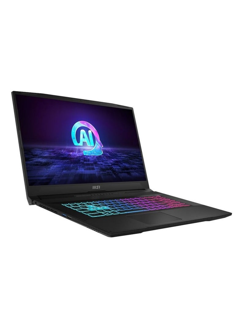 MSI Katana A17, AMD Ryzen 9-8940H, 16Gb Ram, 1TB SSD, Nvidia Geforce RTX 4070 8GB Graphics, 17.3 inch QHD 240Hz Display, Windows 11, Eng Keyboard, Black English Black  - Image 3