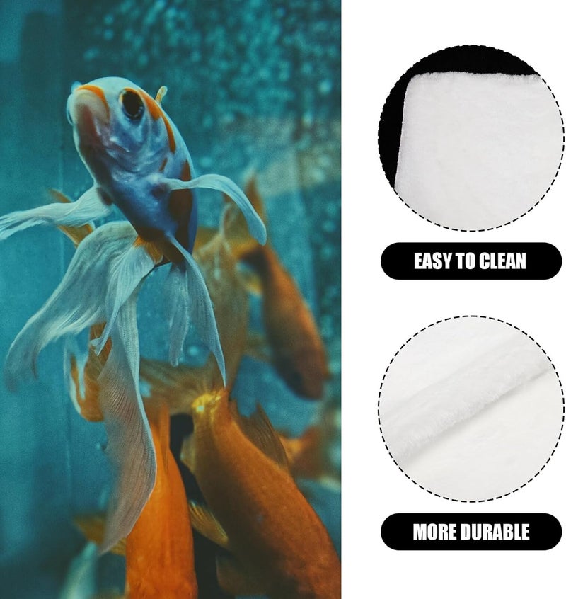 VICASKY Aquarium Filter Bag Fish Tank Accessories High Density Polyester Filtering Media Bag 30x40cm and Wet-Dry Separation - Image 3