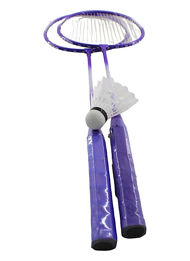 Generic Pair Of Professional Badminton Racket With Case And Grip Tennis  - Image 2