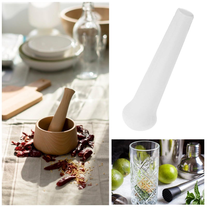 Ceramic Grinding Rod Manual Pestle For Garlic Crushing And Food Mashing Kitchen Tool - Image 4