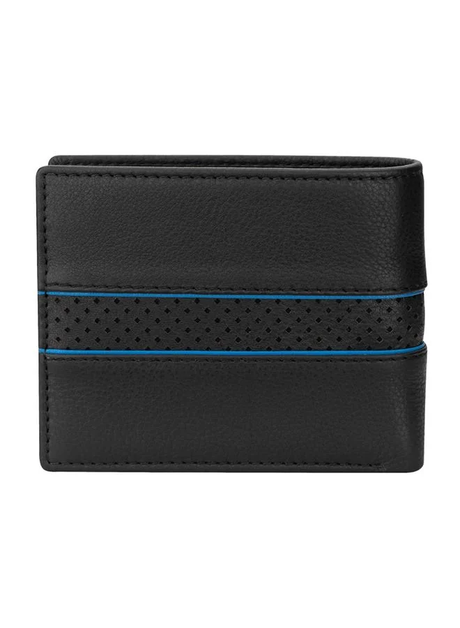 POLICE Poise Black &  Blue Wallet For Men PELGW2200511
