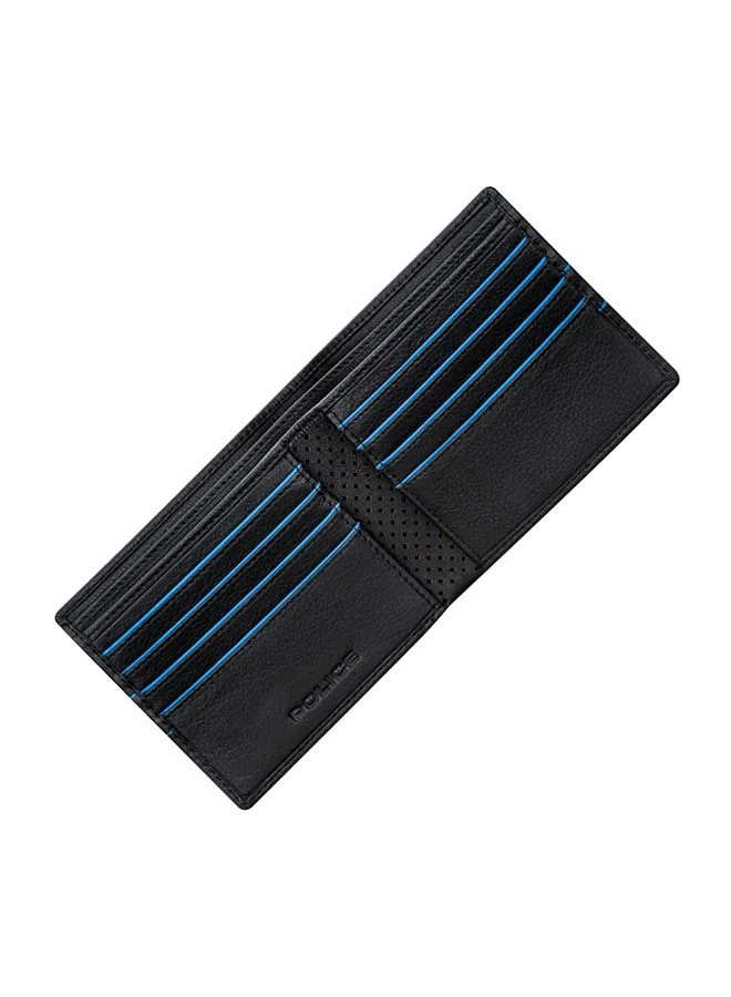 POLICE Poise Black &  Blue Wallet For Men PELGW2200511
