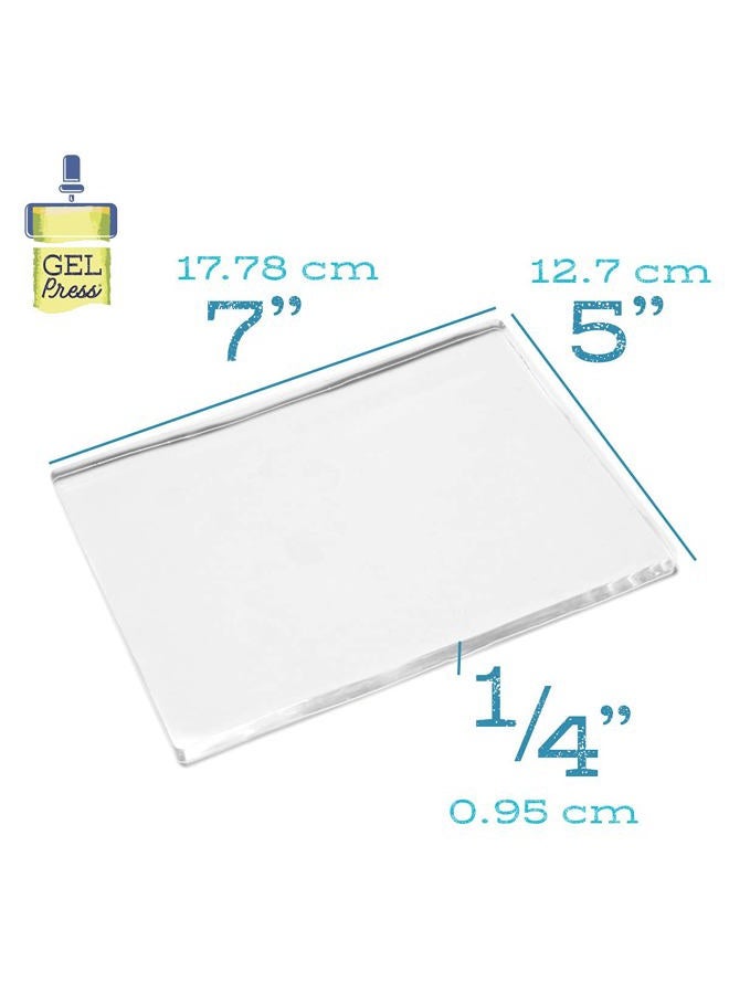 Gel Press Monoprinting Plate 5" x 7" 10810 - Image 2