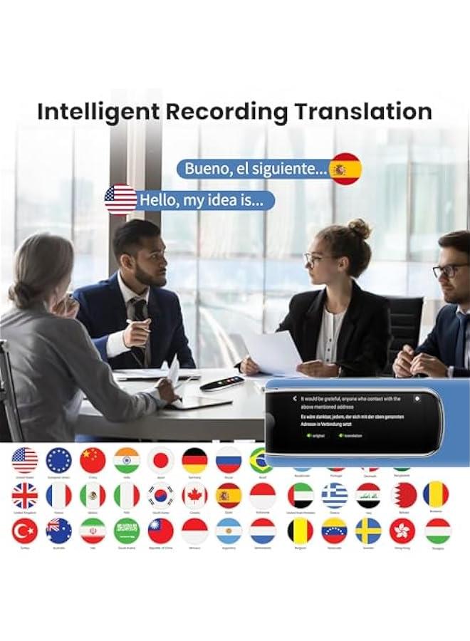 أنكوفو قلم قارئ ماسح ضوئي للترجمة الرقمية او سي ار 112 لغة يدعم استخراج النصوص مع شاشة لمس 3.5 انش لرجال الاعمال والطلاب والبالغين - Image 5