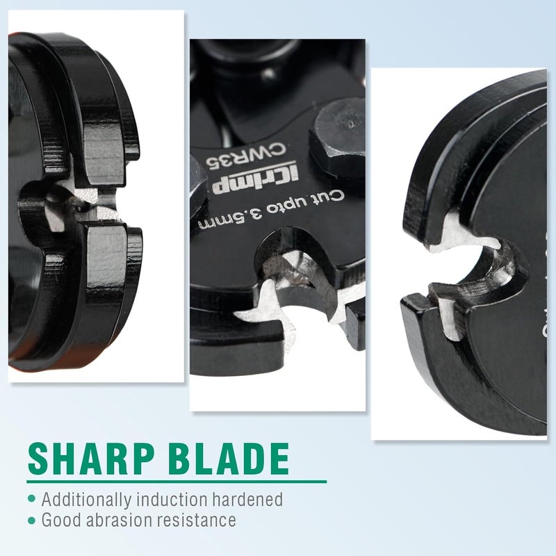 iCRIMP Wire Rope Cutter for 3.5mm Wire Rope,Bicycle Cable,Aircraft Cable,CopperCable,Piano Wire (CWR35) - Image 2