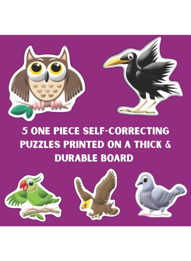 Creative's Creative’s Smart First Picture Jigsaw Puzzles for kids- Birds Educational Toy, Picture Recognition Activity, Learning Skills Vocabulary & Matching Games for Toddlers, Gift for Boys & Girls Ages 2 3 4 - Image 3