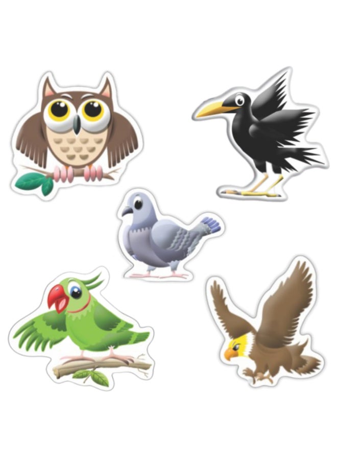 Creative's Creative’s Smart First Picture Jigsaw Puzzles for kids- Birds Educational Toy, Picture Recognition Activity, Learning Skills Vocabulary & Matching Games for Toddlers, Gift for Boys & Girls Ages 2 3 4 - Image 2