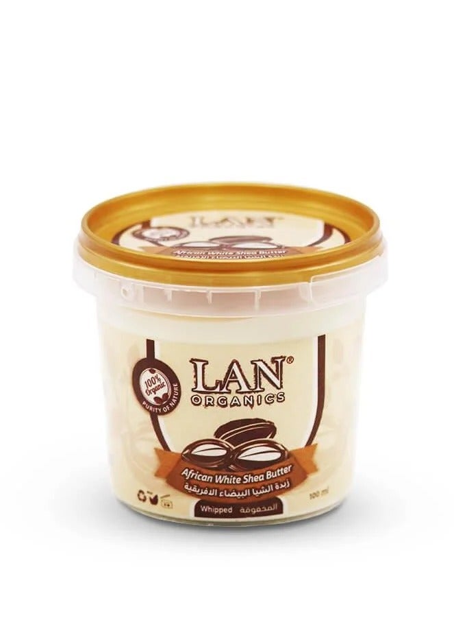 زبدة الشيا البيضاء الأفريقية - 100 مل