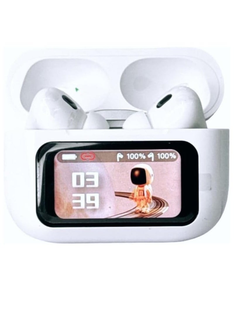 JAJEEK - "New A9 Pro Touch Screen Wireless Headphones – TWS Bluetooth Earbuds with Active Noise Cancellation (ANC) for Sports & Premium Sound" - Image 1
