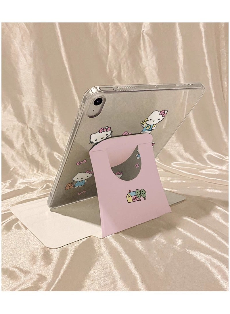 general Hello Kitty case for iPad Air 11-inch M3 (2025), 360-degree swivel PU leather folio case, multi-angle viewing - Image 2
