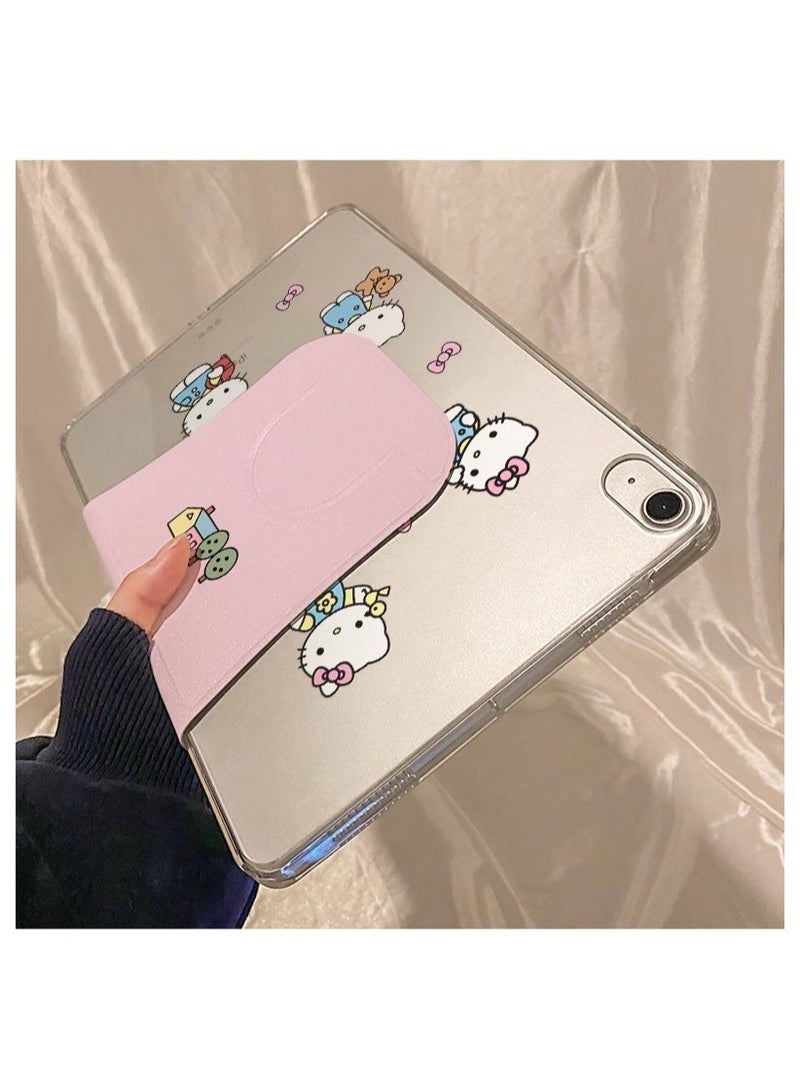 general Hello Kitty case for iPad Air 11-inch M3 (2025), 360-degree swivel PU leather folio case, multi-angle viewing - Image 3