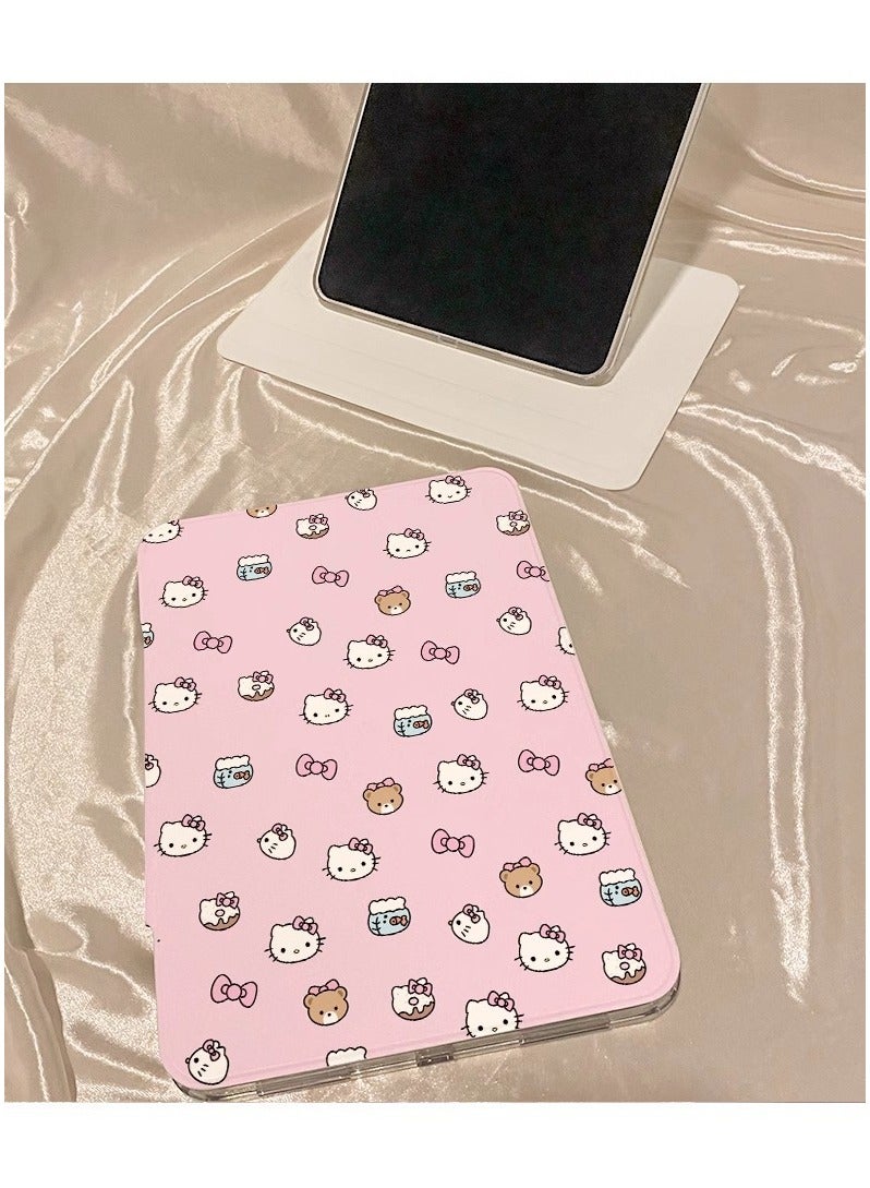 general Hello Kitty case for iPad Air 11-inch M3 (2025), 360-degree swivel PU leather folio case, multi-angle viewing - Image 5