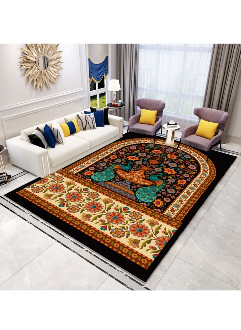 Sharpdo Area Rugs Modern Simple Short Pile Carpet Living Room Bedroom Rug Anti-slip Floor Carpet Home Decor 160 * 230CM  - Image 2