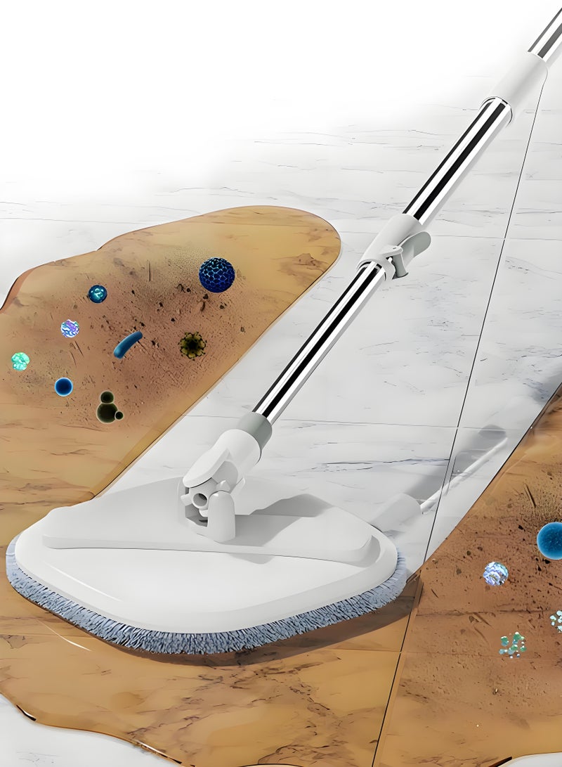 360° Spin Mop and Bucket Set – Hands-Free Wringing, Refillable Microfiber Pads, Wet & Dry Floor Cleaning - Image 1