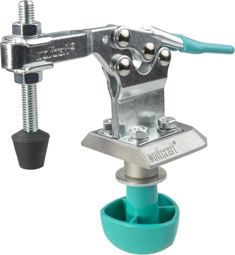 Wolfcraft Mobile Quick Clamp I 6893000 I for Secure, Rapid Clamping of workpieces – Ideal for repetitive Work - Image 1