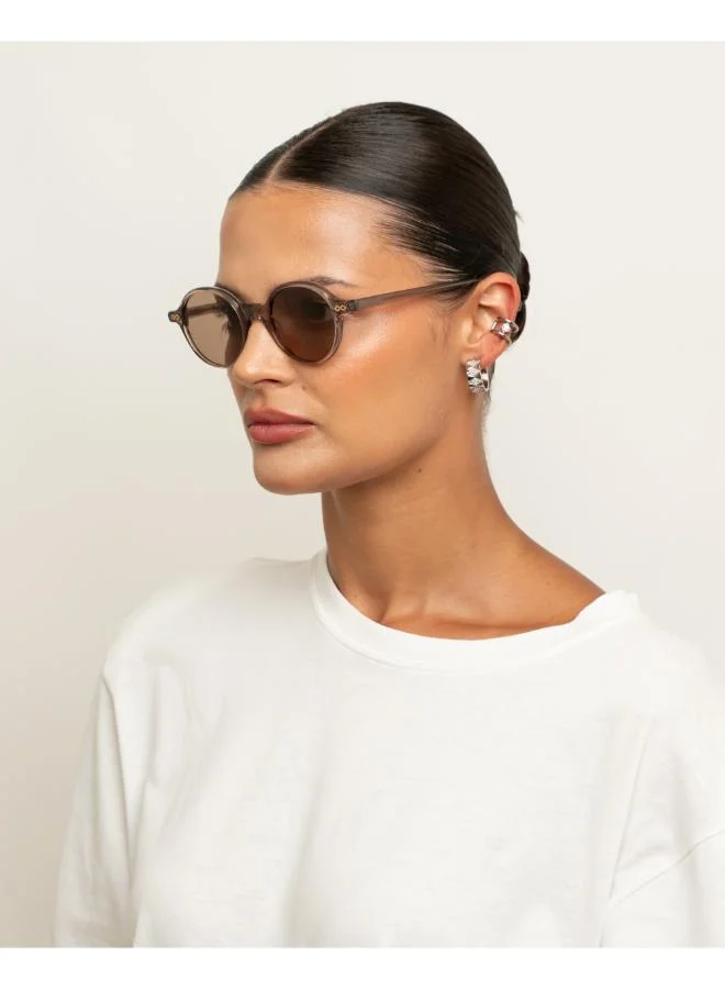KAREN WAZEN Round Sunglasses