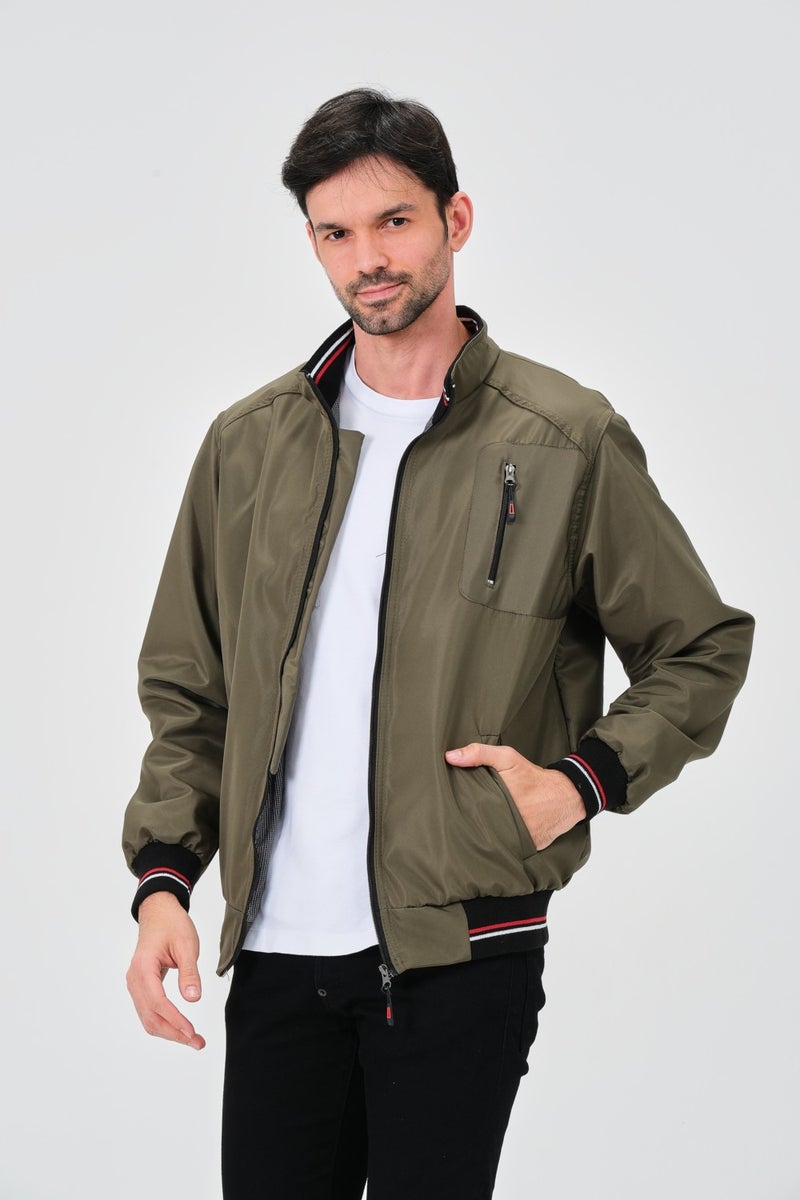 Marjinal City Marginal City Khaki Shirt Lined Water and Windproof Seasonal Men's Coat  - Image 1