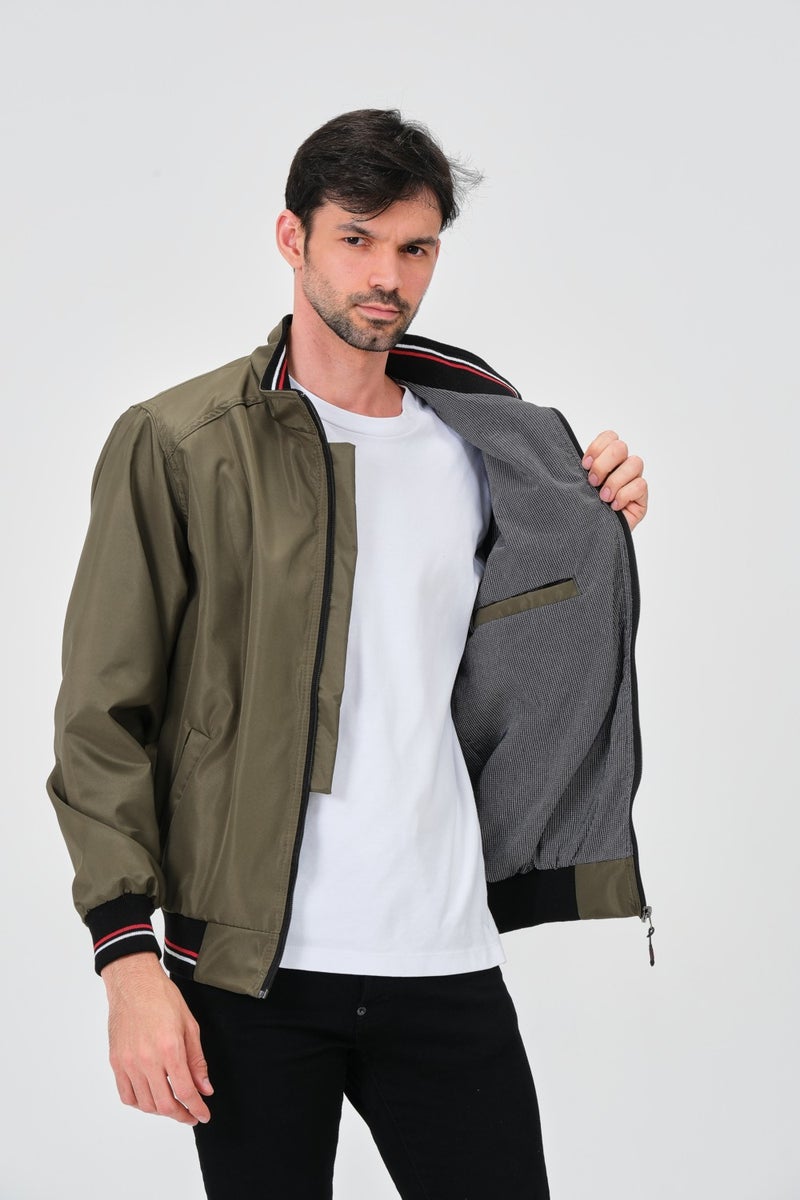 Marjinal City Marginal City Khaki Shirt Lined Water and Windproof Seasonal Men's Coat  - Image 5