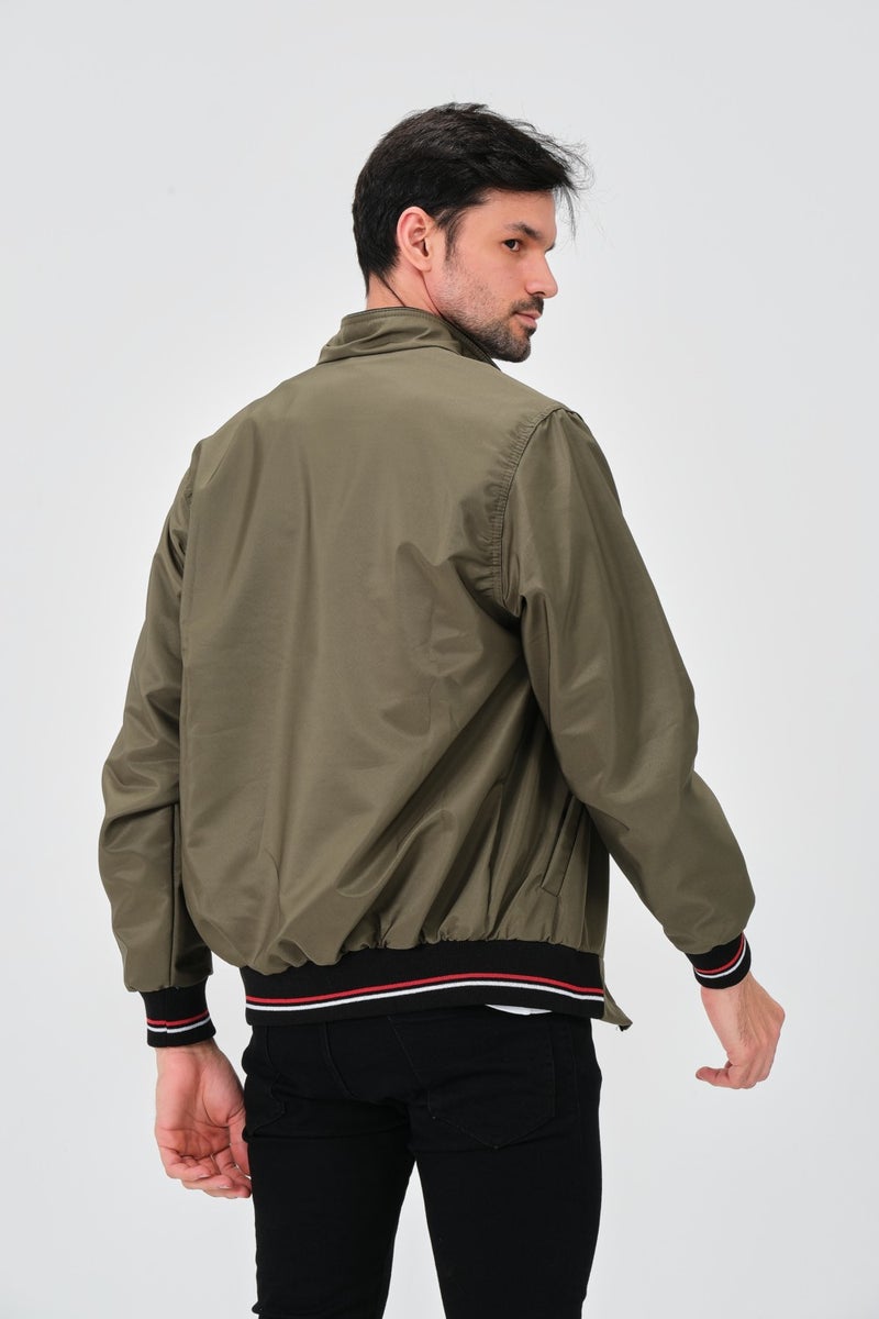 Marjinal City Marginal City Khaki Shirt Lined Water and Windproof Seasonal Men's Coat  - Image 4