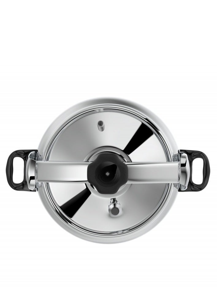 Alsaif - Pressure Cooker Made Of Stainless Steel Silver/Black - Image 1