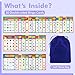 Gethelud Road Trip Bingo Game 30 DoubleSided Game Boards Animal Holiday Building Vehicle Themes DryErase Scavenger Hunt Bingo Games for Road Trip Car Travel Outdoor Activities for Kid Adult - Image 4