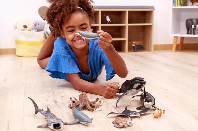 Papo Realistic Blacktip Shark Figure Ages 3 Marine Life Collection Educational Play Marine Predator Gift Idea Toy for Girls and Boys - Image 3