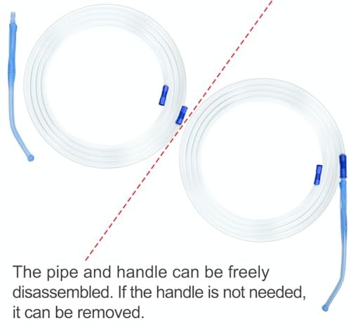 Weramics 4 units suction tubing with detachable porous end design handleEach suction tube kits is 68 feet long - Image 3