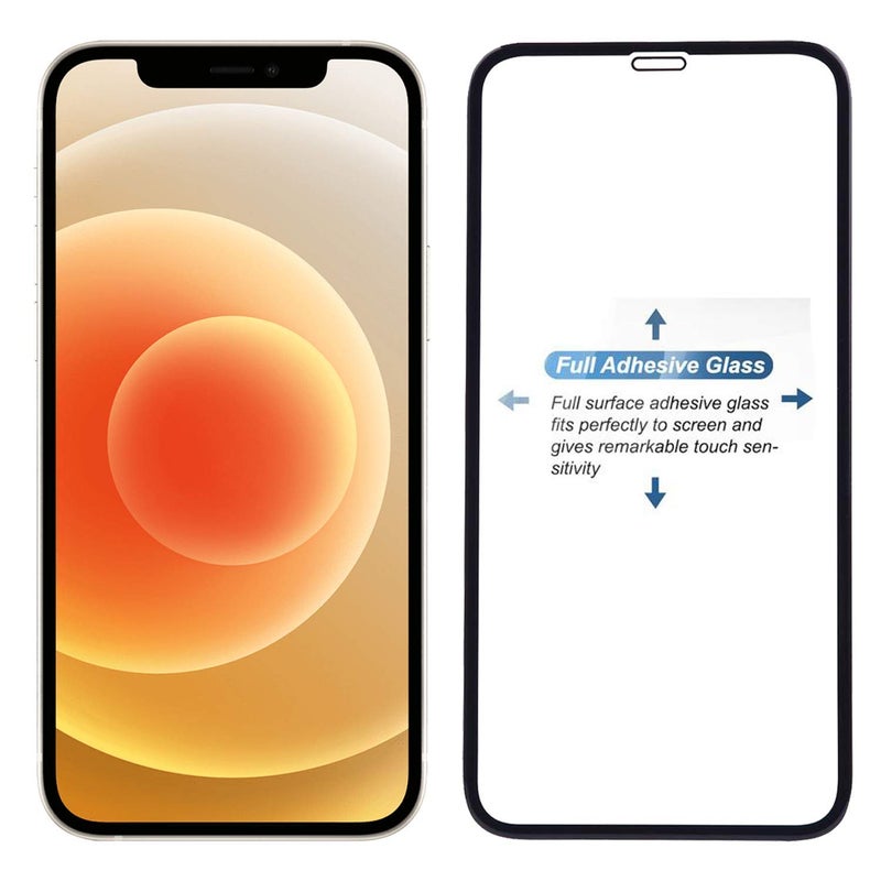 Mobilebies Premium Tempered Glass Screen Protector Guard For iPhone 12 Pro Max (6.7 Inch, Pack of 1) | Edge to Edge Coverage With Easy to installation kit - Image 2