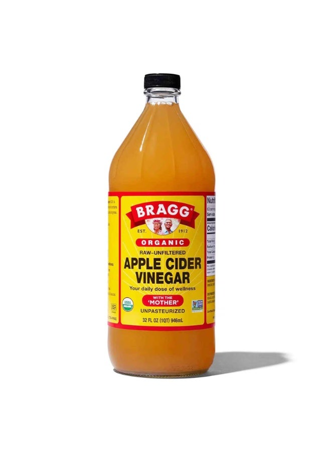 Bragg Organic Apple Cider Vinegar With the Mother 946ml - Image 1