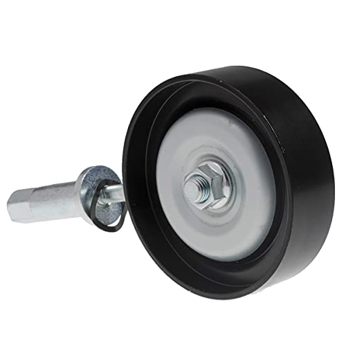 AUQDD 419-624 Belt Tensioner (Adjustable Idler Pulley;For 3.5L V6) Fit For 1996-2001 Infiniti I30 02-04 I35 /02-06 Nissan Altima /95-08 Nissan Maxima /03-07 Murano /04 05 06 07 08 09 Quest - Image 3